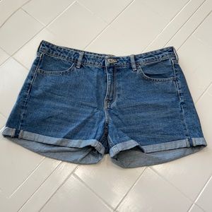 H&M Denim Regular Waist Shorts